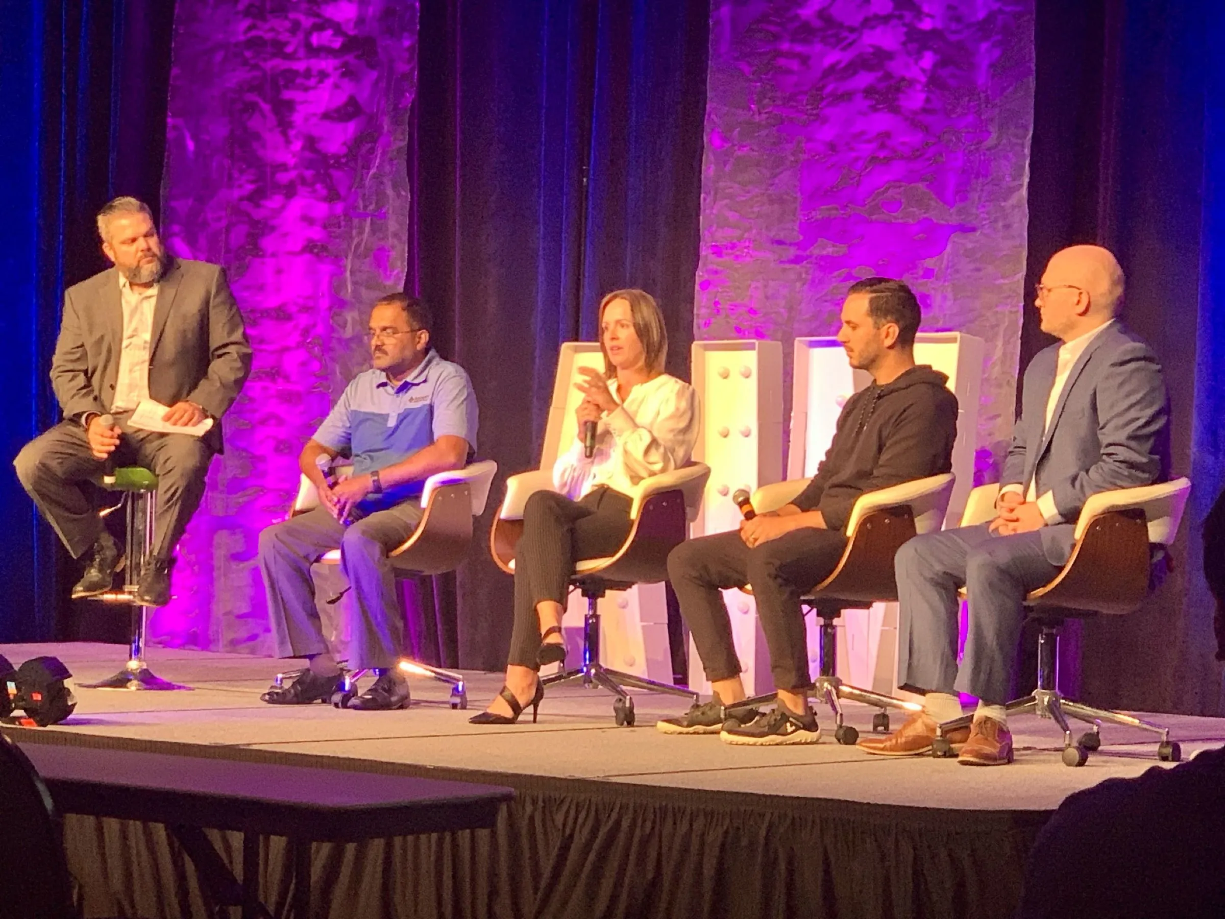 Emily on the Keynote AI Leaders Panel at Heartland Developers Conference